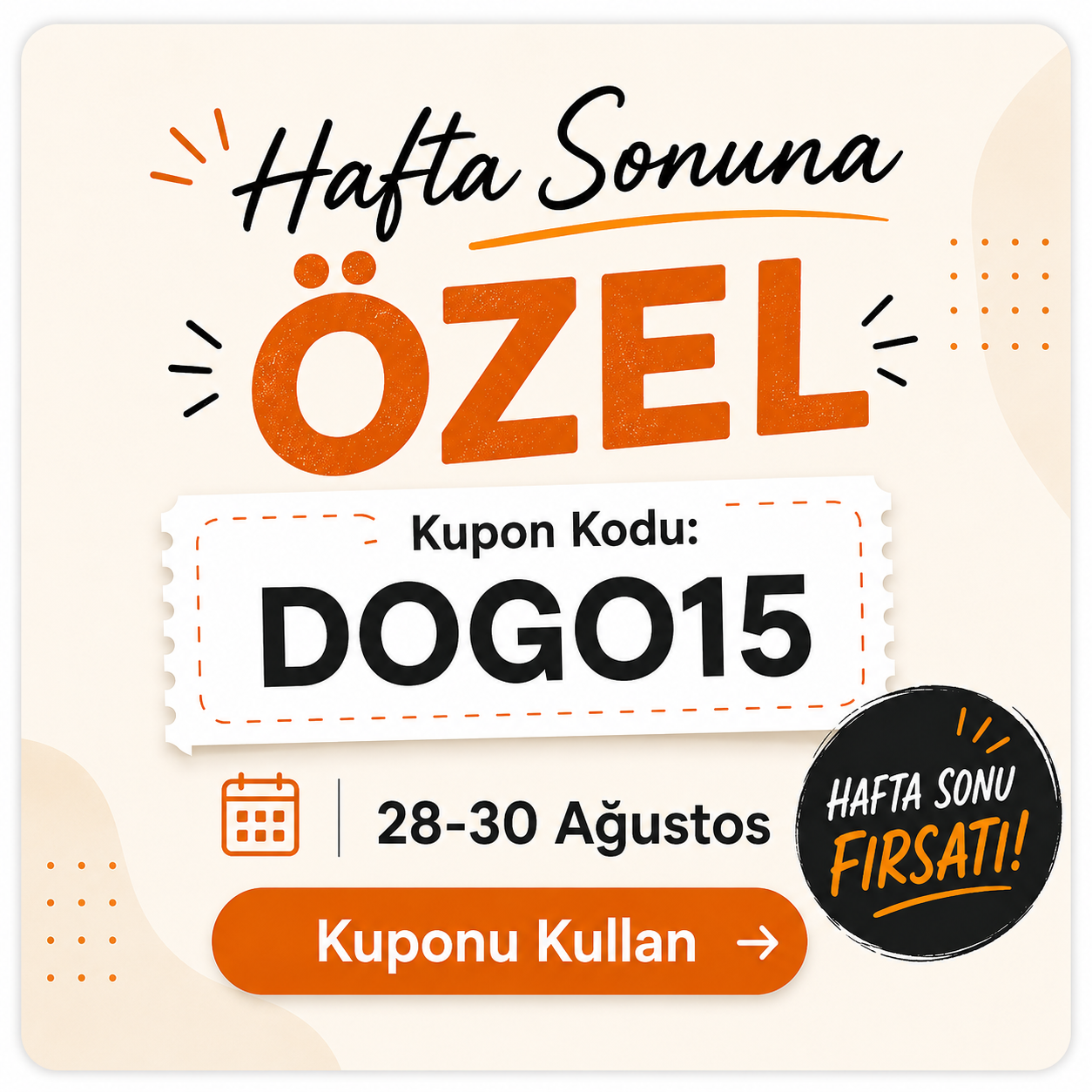 Haftasonu Fırsatı