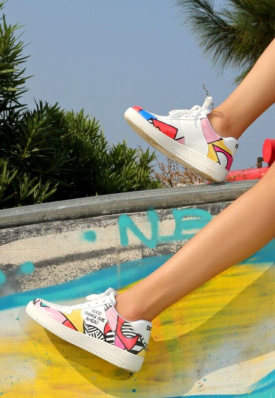 DOGO Explore Women's Vegan Sneaker - Casual, Handmade Synthetic Leather, Thermoplastic Sole