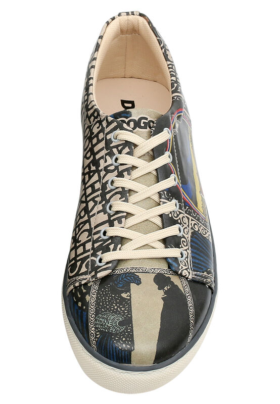 Baskets In Cuir Vegan DOGO Per Uomo – Blu Vibrante, Sostenibili E Comodi