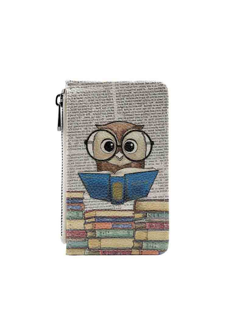 Kadın Çok Renkli Cüzdan - The Wise Owl Tasarım
