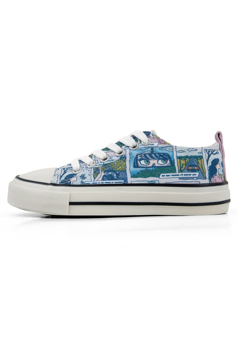 Kadın Vegan Beyaz Sneakers - Already Lost Tasarım