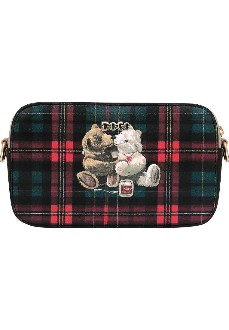 Kadın Vegan Deri Çok Renkli El Çantası - Teddy Bear Tasarım