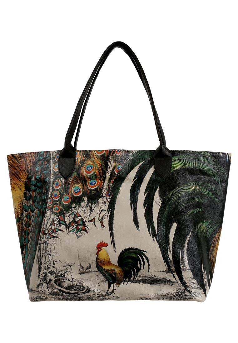 Kadın Vegan Deri Krem Omuz Çantası - Unique Pairing Tasarım