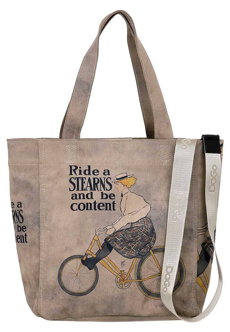 Kadın Vegan Yeşil Medium Tote Bag - Warner Bros Tweety Good Vibes