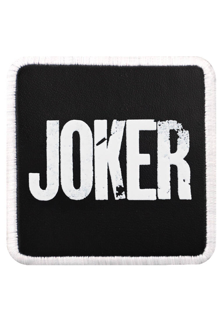 Unisex Siyah Değiştirilebilir Şapka Sticker- Joker Tasarım