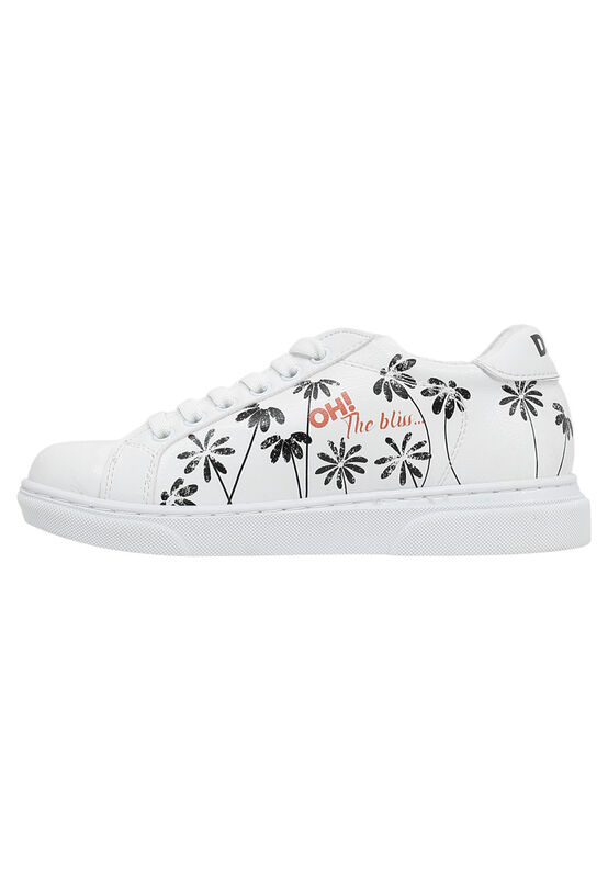 Kids Vegan Leather White Sneakers Oh The Bliss Design DOGO Store