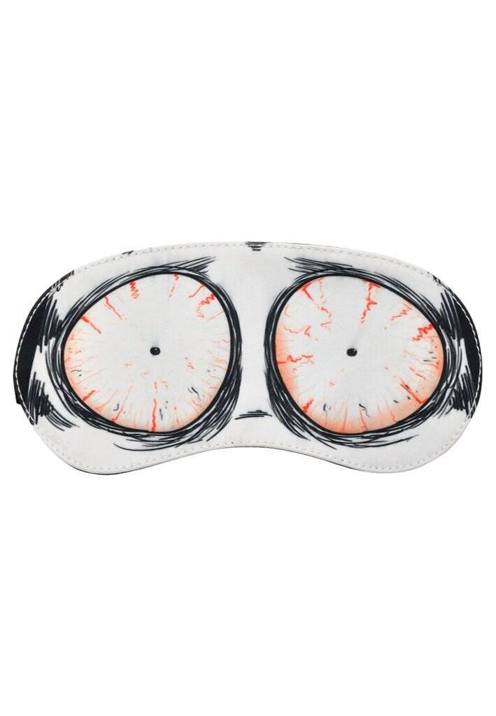 Unisex Vegan Beyaz Maske - Bad Day Tasarım