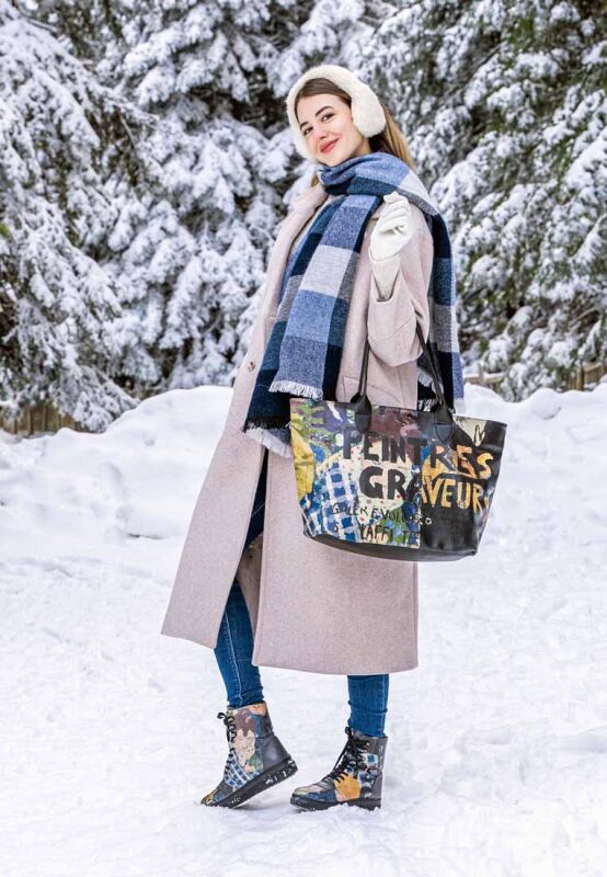 トートバッグ SELF PORTRAIT FW24 KNITTED BAG (PF24-325-MU_MULTI) Self-Portrait - Handbag for Woman - Multicolor - PF24-325-MU