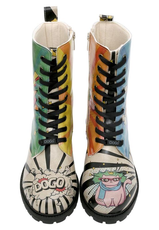 DOGO Femme Bottes Longues Fashion Fkl – Like You Are Magic, Cuir Synthétique Éco