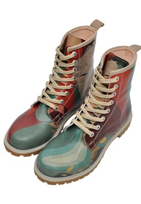 Sloth Short Boots | Printed Shoes | Unique Design | Mumka – Mumka Shoes